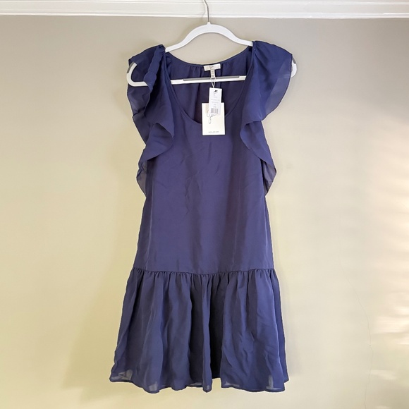 ++Joie Silk Blue Dress++ - Picture 1 of 6